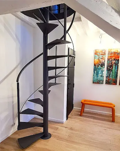 Image de CA2M - Conception de Mobilier Métallique (verrière - escalier - mobilier sur mesure)